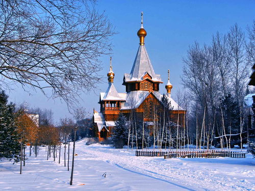 青岛往返 玩转梦幻雪乡,坐马拉爬犁穿越林海雪原,萌萌哒伏尔加庄园做俄式面包 套娃...带娃体验别样冬天